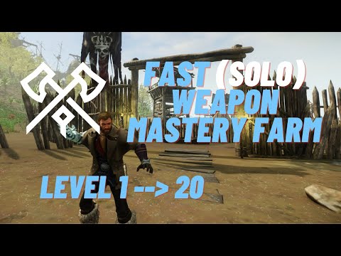 New World: FAST Solo Weapon Mastery XP Farm