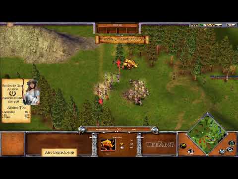Age of Mythology. MiracleMan vs MyIsisBestGod