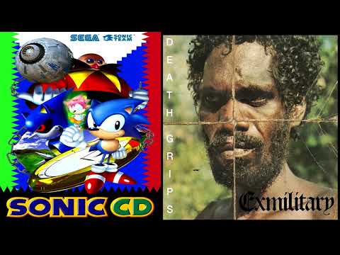 DEATH GRIPS x SONIC CD - LORD OF THE TIDAL TEMPEST [MASHUP]