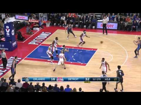 Mario Hezonja vs Detroit Pistons 23.03.2016 (8Pts)