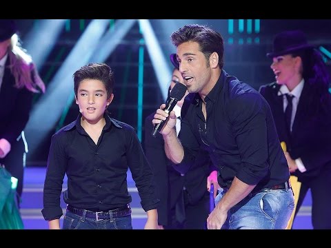 Samuel imita a David Bustamante en Tu cara me suena Mini