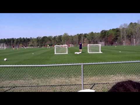 US Men's Soccer Team Practice