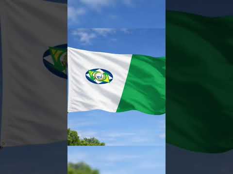 Bandeira do município de Chapada de Areia-TO