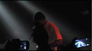 Method Man What the blood clot? live @ The paradise MA Smokers Club tour 11 23 2011