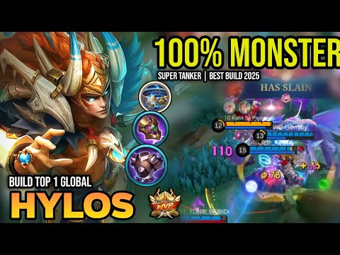 HYLOS BEST BUILD 2025 | BUILD TOP 1 GLOBAL HYLOS GAMEPLAY | MOBILE LEGENDS✓