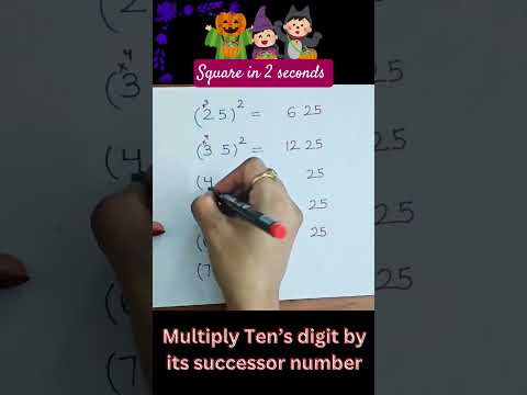 Square in 2 seconds |Square Trick | Vedic Maths Trick | Vedic Maths# shorts# square#Maths genius