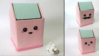 Download lagu Cara Membuat Tempat Sampah Mini Dari Kardus Bekas || Ide Kreatif Barang Bekas mp3