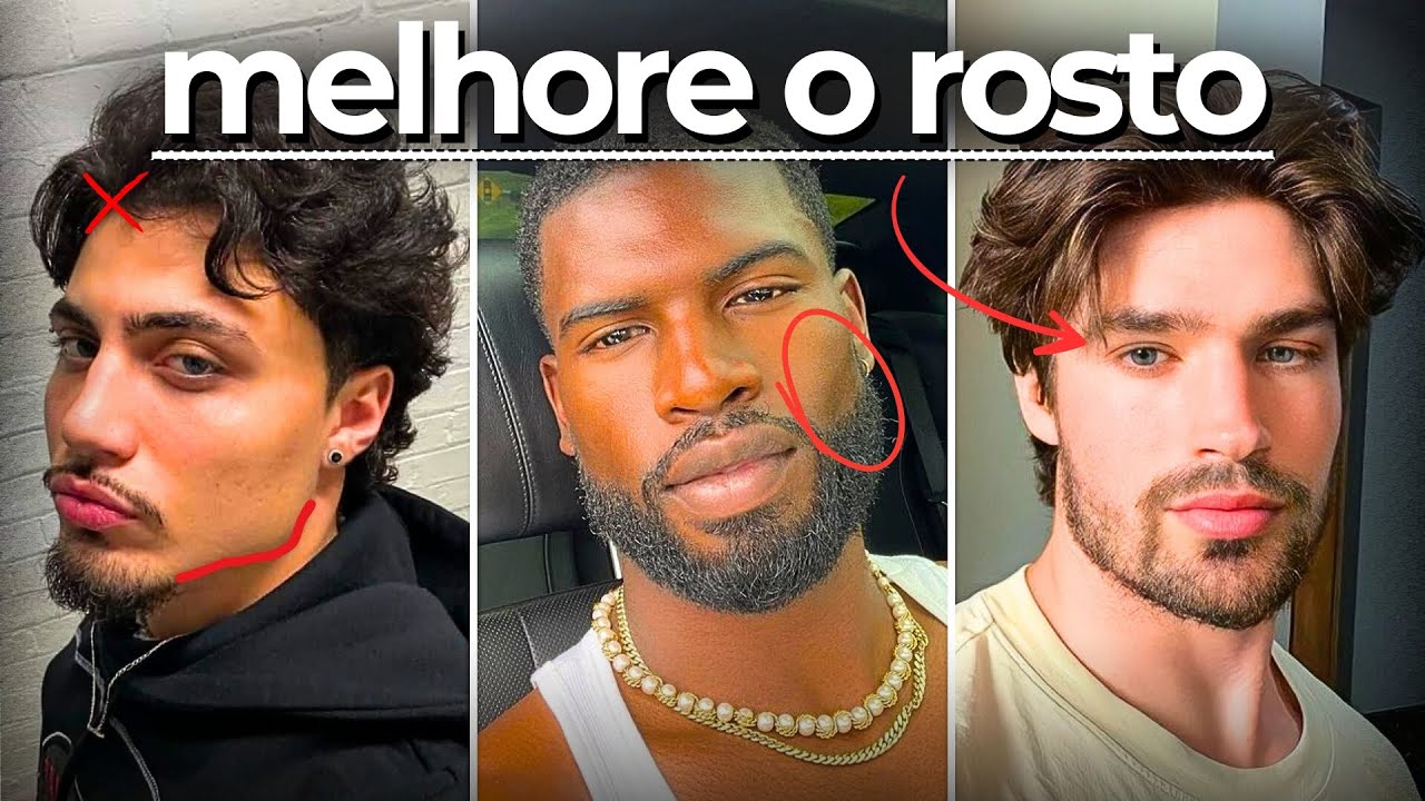 Como ter um Rosto Atraente pra 2025 (Vídeo Definitivo)