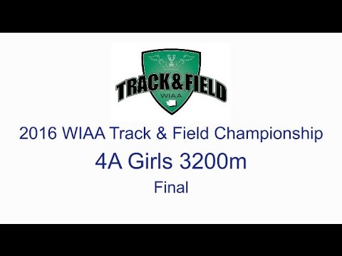2016 WIAA State Track & Field Championship - 4A Girls 3200m Final