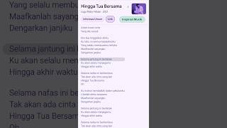 Download lagu Rizky Febian - Hingga Tua Bersama ( /Lirik) #rizkyfebian #hinggatuabersama mp3 Download lagu Rizky Febian - Hingga Tua Bersama ( /Lirik) #rizkyfebian #hinggatuabersama mp3