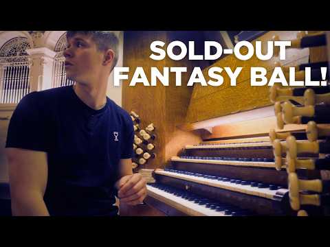 DJ’ing and Playing the Organ at Oxford’s Sold-Out Mystic Fate Ball