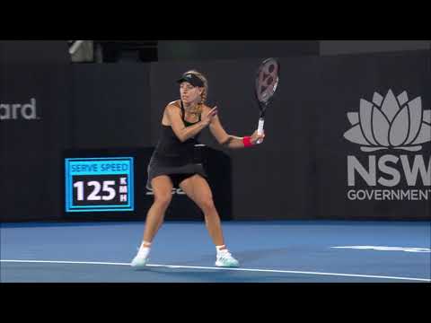 Camila Giorgi v Angelique Kerber match highlights (2R)