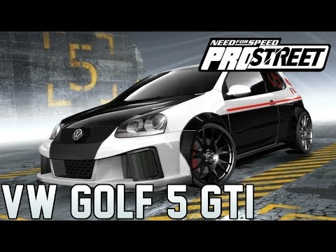 NEED FOR SPEED PROSTREET SPEEDPAINT - VW Golf V GTI (FullHD) / Lets Play NFS ProStreet