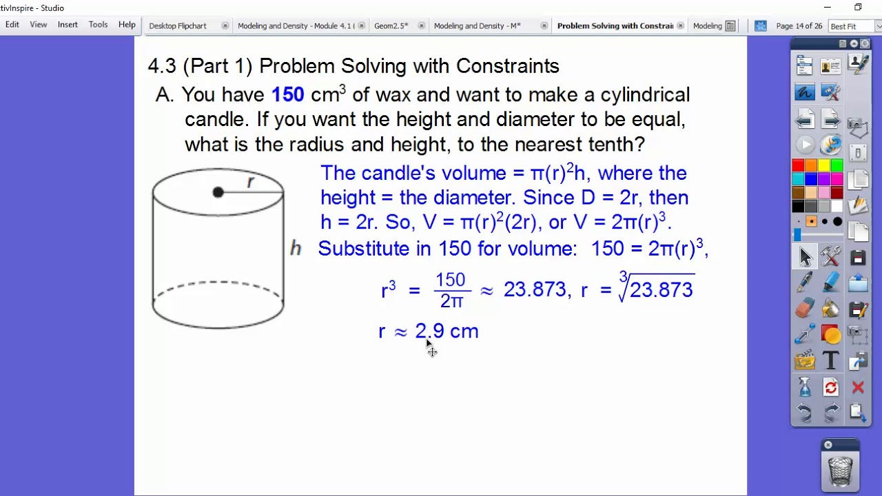 Problem Solving with Constraints - Module 4.3