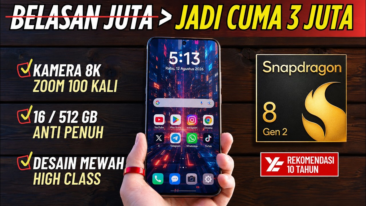 BORONG 5 HP MANTAN FLAGSHIP MURAH - AGUSTUS 2026! 🤤