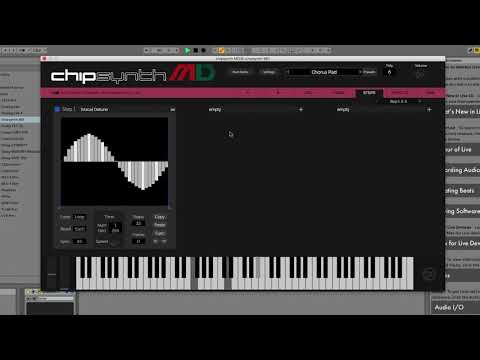 Chipsynth MD sound demo