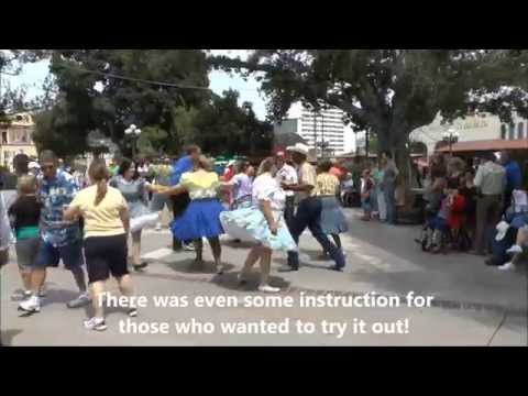 Square Dancing Western Square Dance Day Olvera St Los Angeles 2014