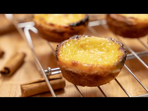 Pastel De Nata Recipe | How to Make Portuguese Egg Tarts (Pasteis de Nata)