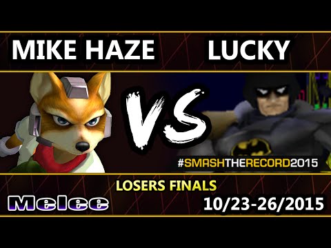 STR2015 - Lucky (Fox, Falcon) Vs JJs | Mike Haze (Fox) SSBM Losers Finals - Smash Melee