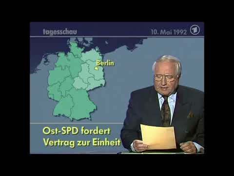 East Germany is being mocked; SPD demands a treaty on unity (10/5/1992)