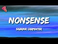 Sabrina Carpenter Nonsense