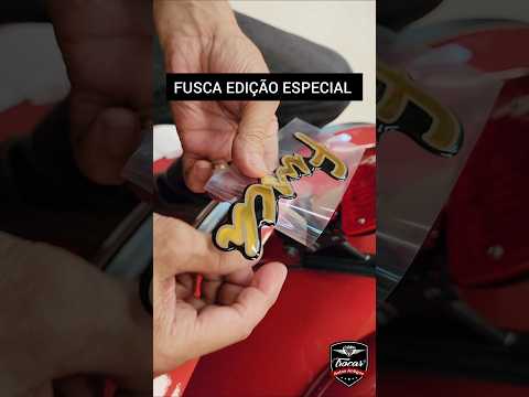 UMA RARIDADE SOBRE RODAS!Fusca Série Ouro Vermelho Dakar, Série especial!