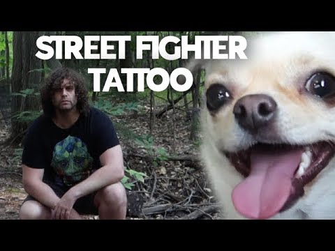 I GOT A STREET FIGHTER TATTOO!!