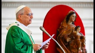 POPE LEO XIV at Mass Joins Singing of Salve Regina in Latin!