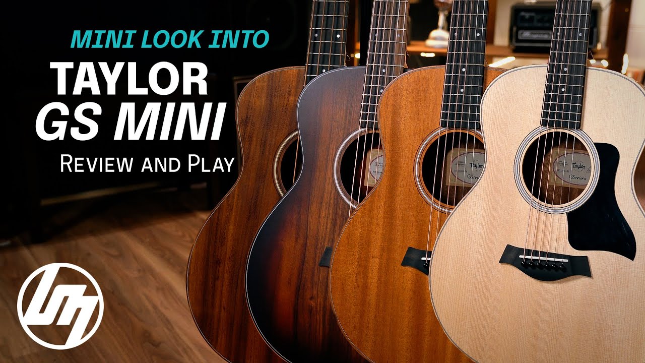 Taylor GS Mini Acoustic Guitar w/Hard Bag - Mahogany