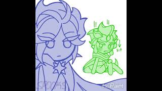 Hc that stardust and firespirit cannot stand each other 💜 #cookierunkingdom #firewind