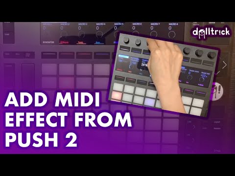 Adding MIDI Effects | Push Play! | A Tr!ck A Day with dolltr!ck