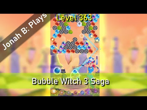 Bubble Witch 3 Saga Level 363
