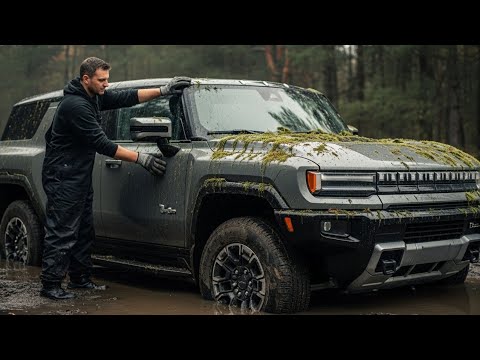 Thumbnail for ASMR Car Restoration! GMC Hummer EV 3X Complete Rebuild From Rust to Showroom by GMC Hummer EV