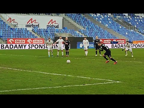 Sebastian Kowalczyk rzut karny i nie uznana bramka w meczu Wisła Płock - Pogoń Szczecin | 26.02.2023