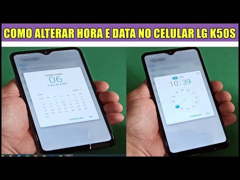 How to Change Date and Time on LG K50s Cell Phone
