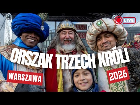 Pokłon Trzech Króli na Placu Zamkowym | Warszawa Orszak Trzech Króli 2026