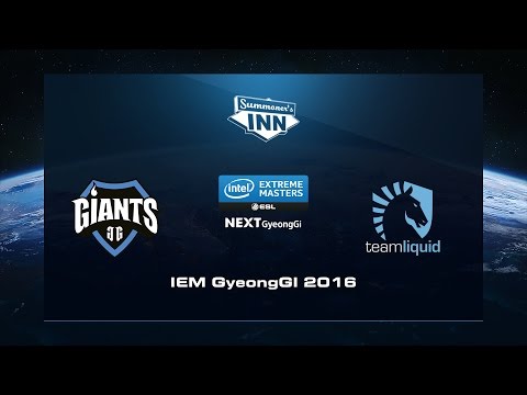 Giants Gaming vs. Team Liquid - Gruppe B, IEM Gyeonggi 2016