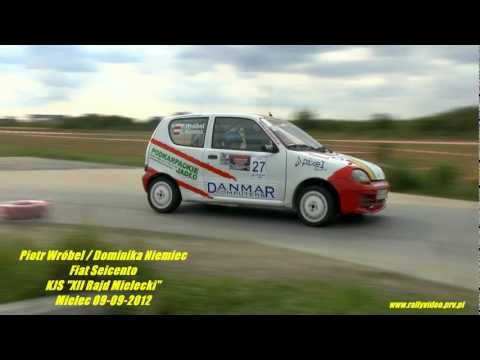Piotr Wróbel / Dominika Niemiec - Fiat Seicento - KJS "XII Rajd Mielecki" Mielec 09-09-2012