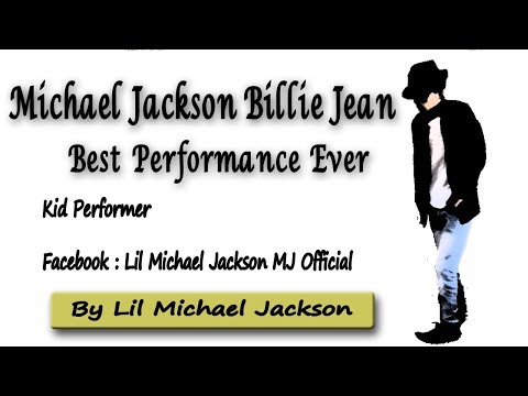 Billie Jean Best Performance by LiL Michael Jackson (@RealMJRecords)