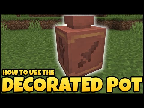 RajCraft - How To Use DECORATED POT In MINECRAFT