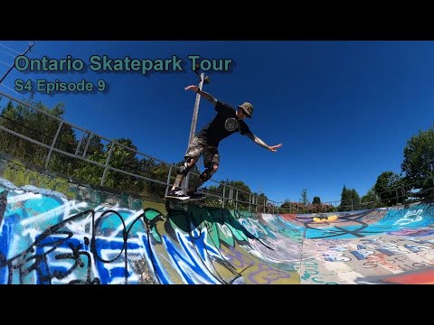 Ontario Skatepark Tour S4 Episode 9 - Huntsville, Orillia & Barrie