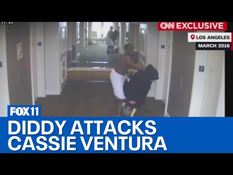 New 'Diddy' video shows him kicking, dragging Cassie Ventura