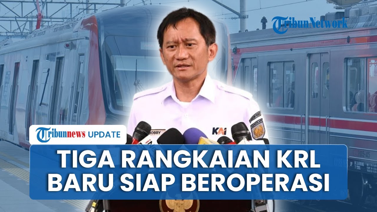 KAI Mulai Operasikan Tiga Rangkaian KRL Baru dari China Bulan Ini