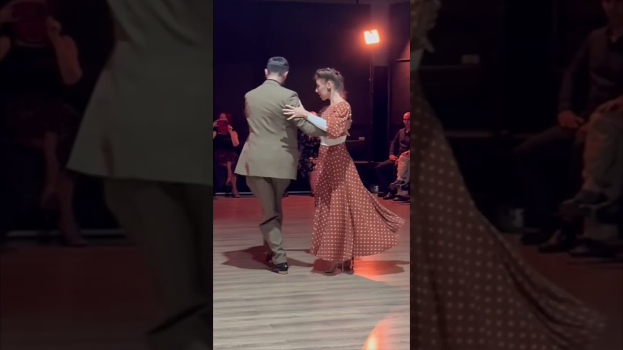 Mila Vigdorova and Dmitrii Mokeev (Milonga) #tango #tangoargentino #miladimatangopro #milonga