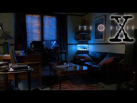 The X-Files | Mulder's Apartment (Rain Version) | Ambient Soundscape