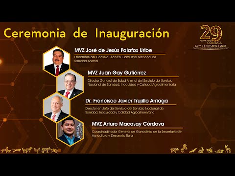 Inauguración 29ª Reunión Anual del CONASA