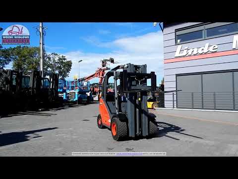 Gazowy wózek widłowy Linde H30T 2011 BD 4656