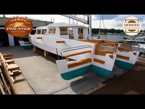 Incredible Self Building Wharram Catamaran Using This Genius Boat Building Plan