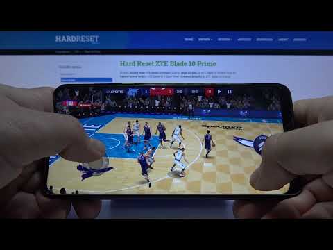 NBA Mobile Performance Test on ZTE Blade 10 Prime – Gameplay | FPS | Quality Checkup
