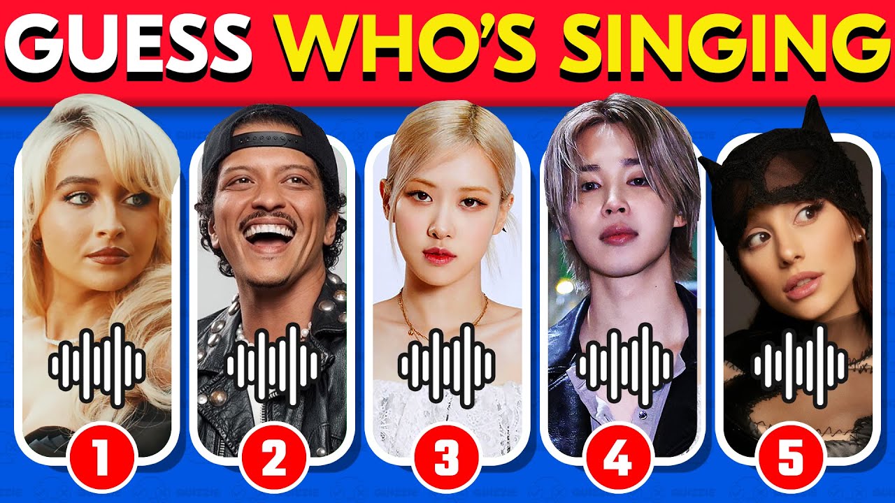 Guess Who’s Singing - 2024’s Most Viral TikTok Hits 🎤 Sabrina Carpenter, Bruno Mars, Rosé
